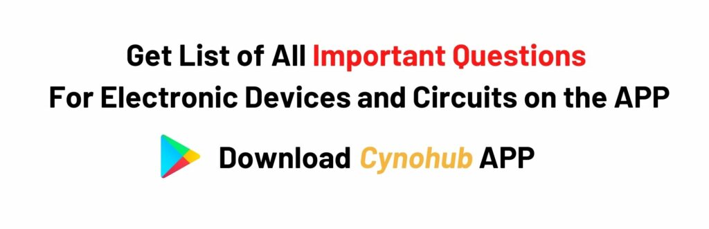 Electronic Devices And Circuits Syllabus